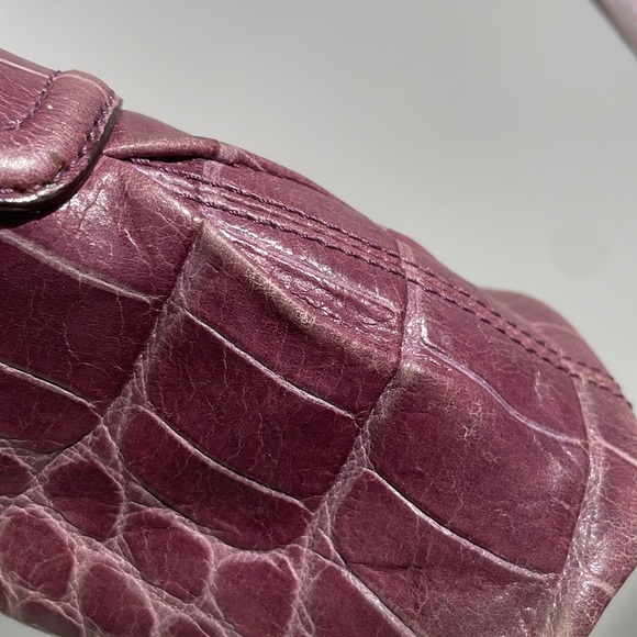 Purple Coach Wristlet/Mini Handbag - Picture 12 of 13